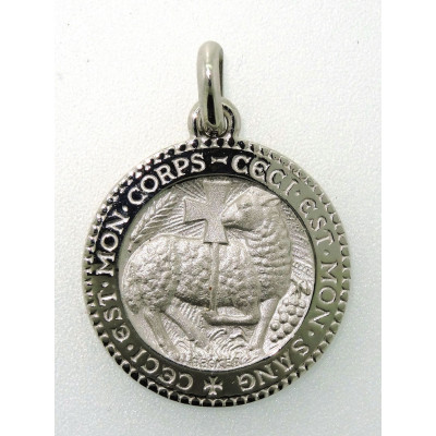 Médaille Agneau Mystique
